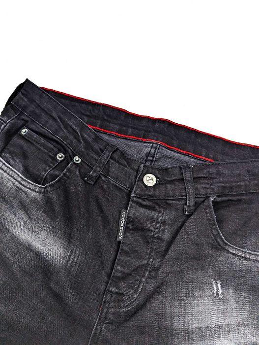 Dsquared2 czarne spodnie jeansowe jeansy M