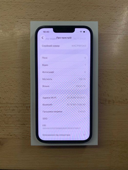 Iphone 13 128 Neverlock Midnight