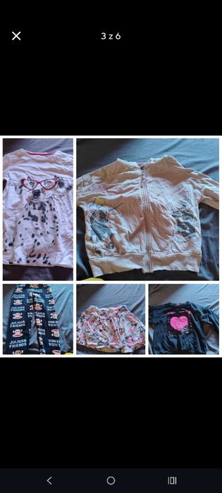 Ciuszki dla dziewczynki rozmiar 122-134