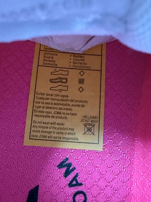 Białe skórzane buty JOMA adidasy sneakersy