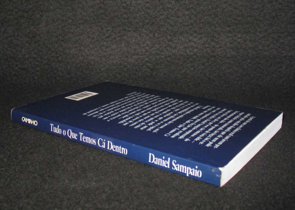 Livro Tudo o Que Temos Cá Dentro Daniel Sampaio