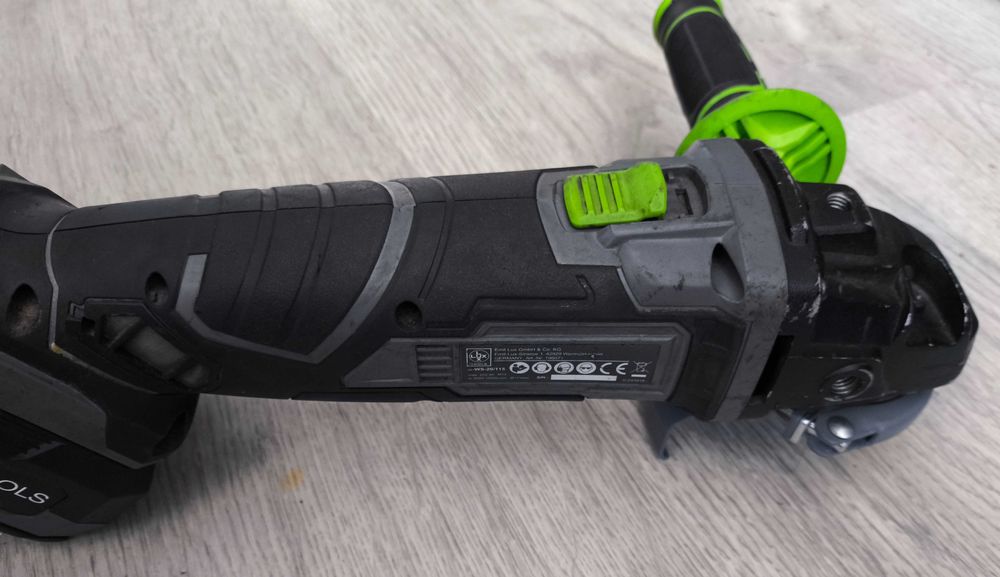szlifierka lux tools obi + aku 4Ah + ładowarka bytom 180zł tylko dziś