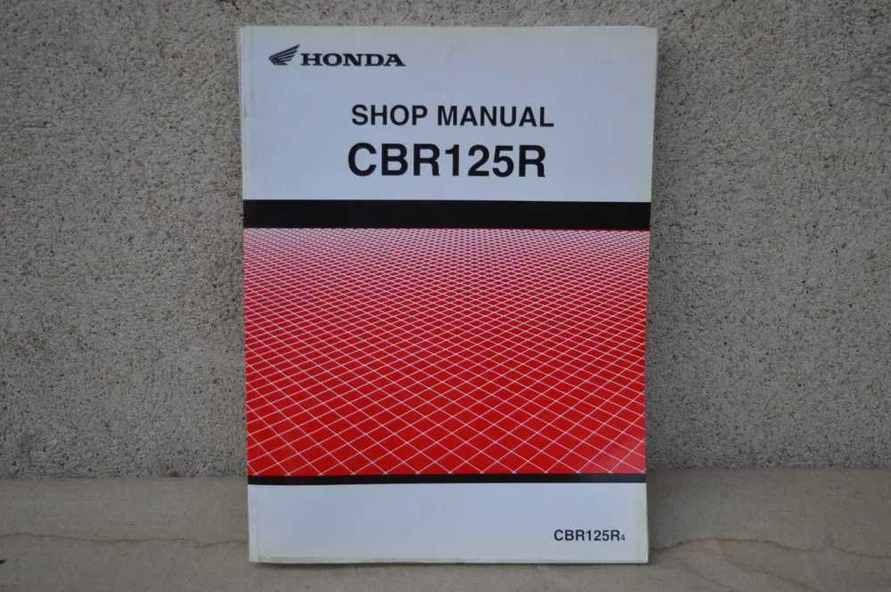 Honda CBR 125 JC34 '04-07r SERWISÓWKA manual instrukcja OEM