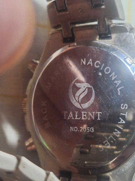 Relógio talent technotime