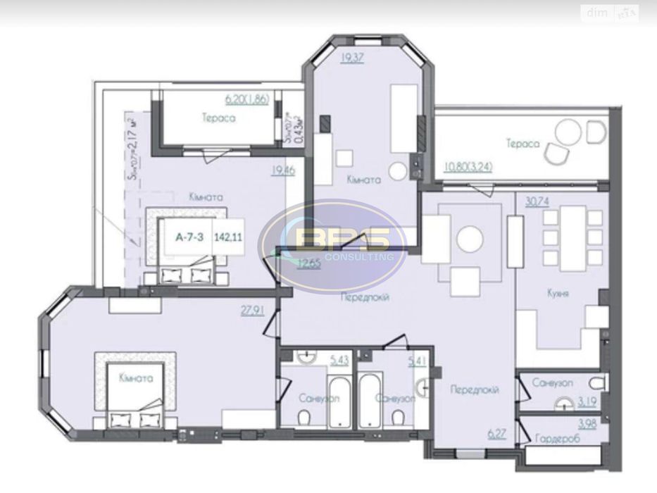 Многокомнатная квартира по адресу ул. Соборная (площадь 140 м²) - Atlanta.ua - фото 14