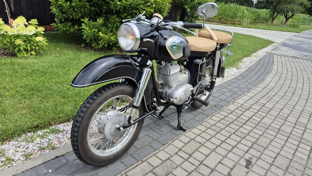 Motocykl, PRL Mz es 250/1, jaskółka