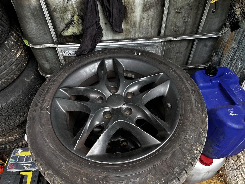 Alu felgi bmw e46 razem z oponami letnimi