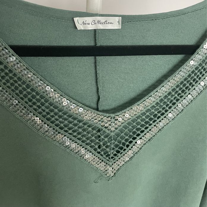 sukienka, tunika, zielona New Collection  xxl/ 4 xl