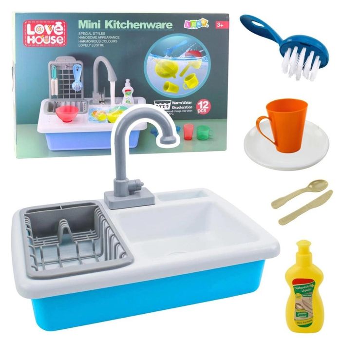 Zlewozmywak z obiegiem wody 12el pudełko,415x275 mm