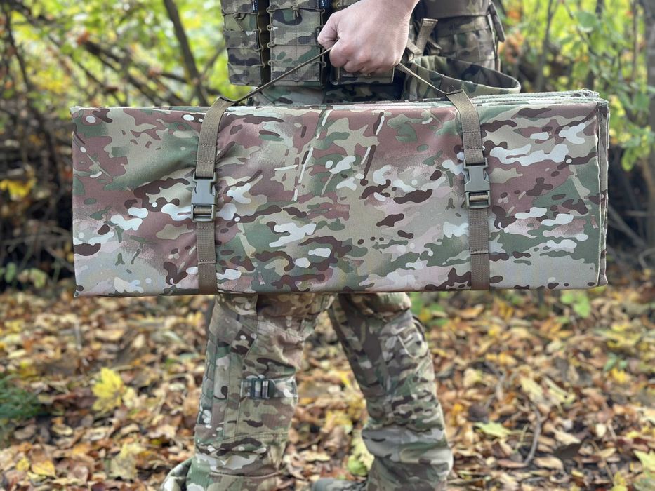 Каремат розкладний карімат сідушка спальний мультикам піксель хаки