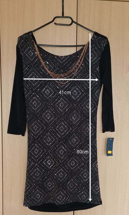 Sukienka czarna, nowa