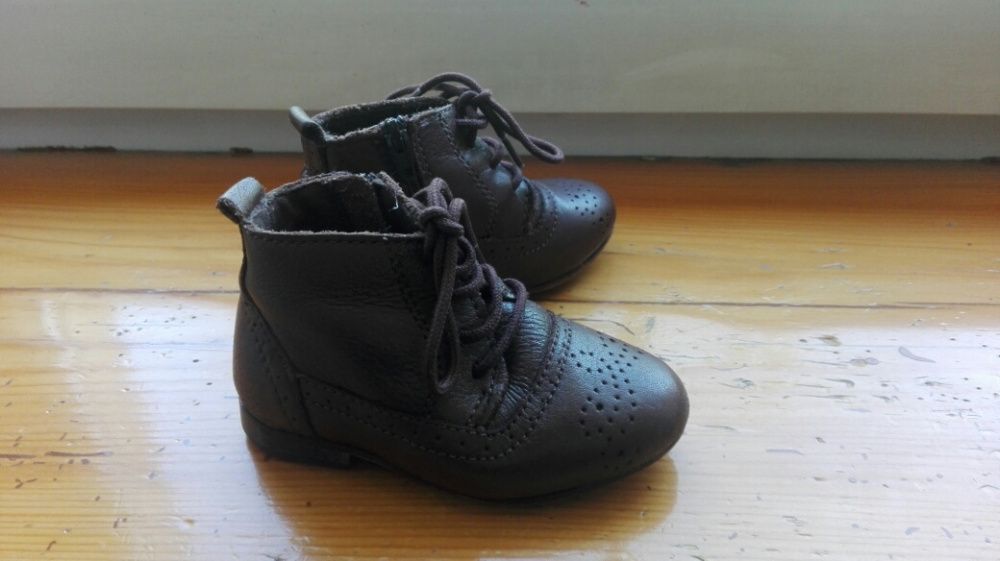 Botki Zara 19 Skóra