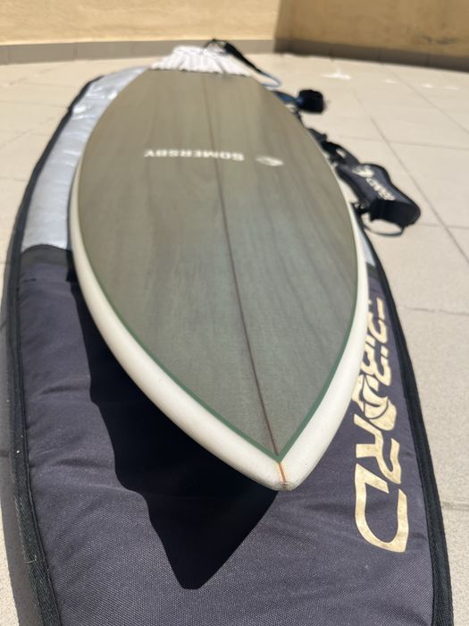 Prancha Surf POLEN Margarita 6’4 | FCS II + Deck + Leash | Excelente Estado