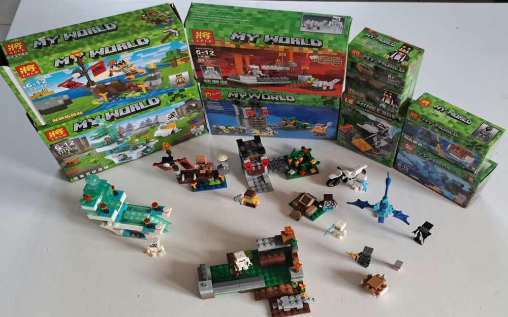 Klocki MyWord Minecraft mix