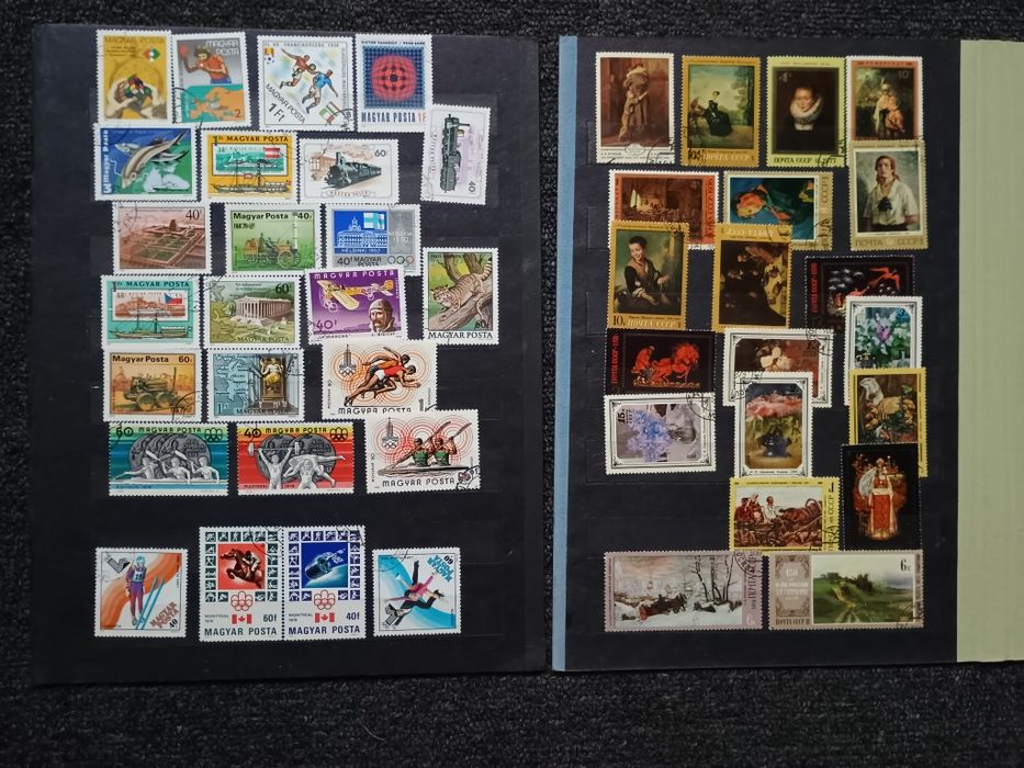 Znaczki pocztowe Cuba, CCCP, Magyar
