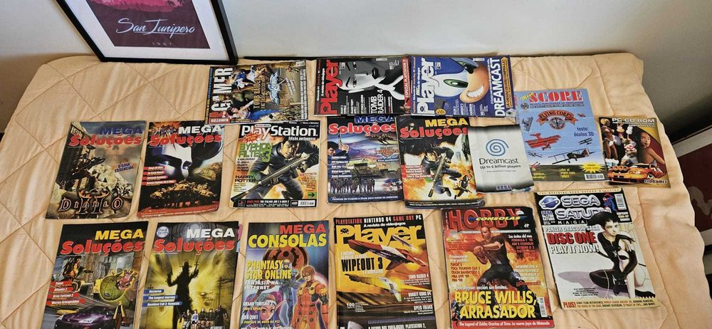 Varias Revistas Retro Gaming - Mega Score, Saturn, Dreamcast