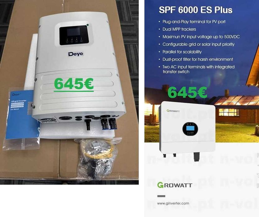 Inversor solar híbrido OFFGRID REVO HMT 11KW