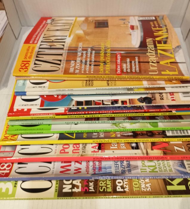 Zestaw Czasopismo Cztery Kąty - 13 sztuk