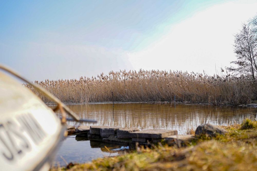 Ustronny domek na Mazurach do 12osób w lesie nad jeziorem, blisko Szczytna