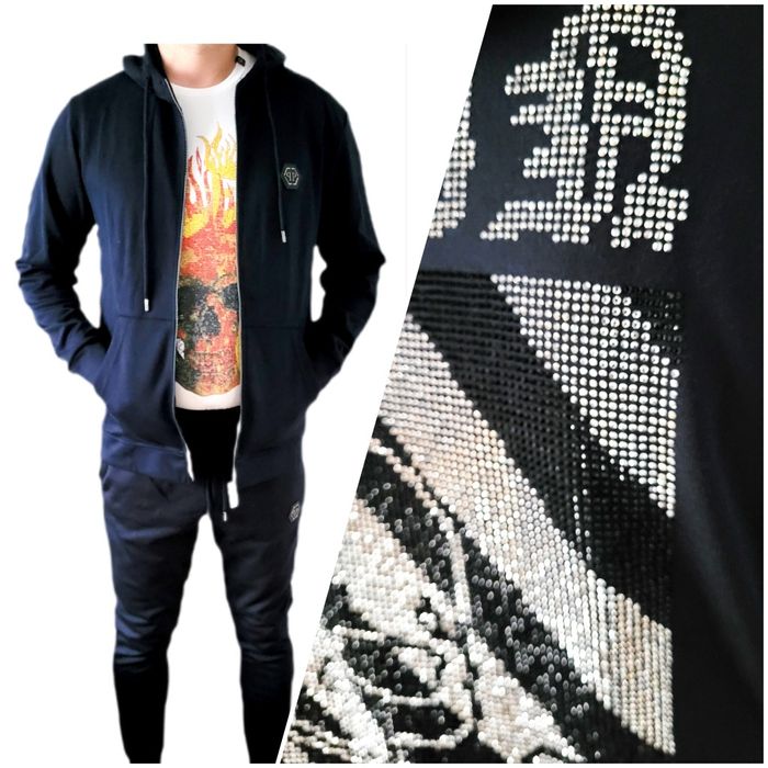 Dres Komplet Philipp Plein granatowy S-XXL