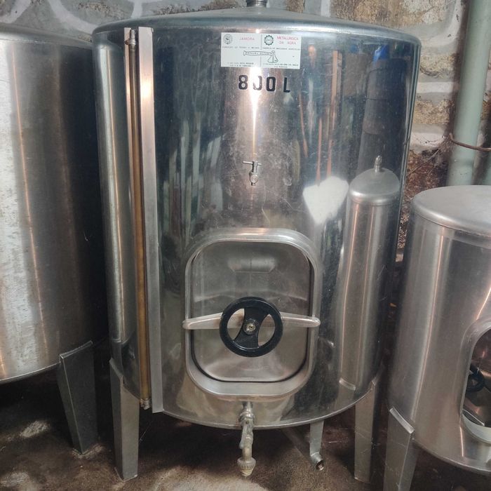 Cuba Inox 800 Litros