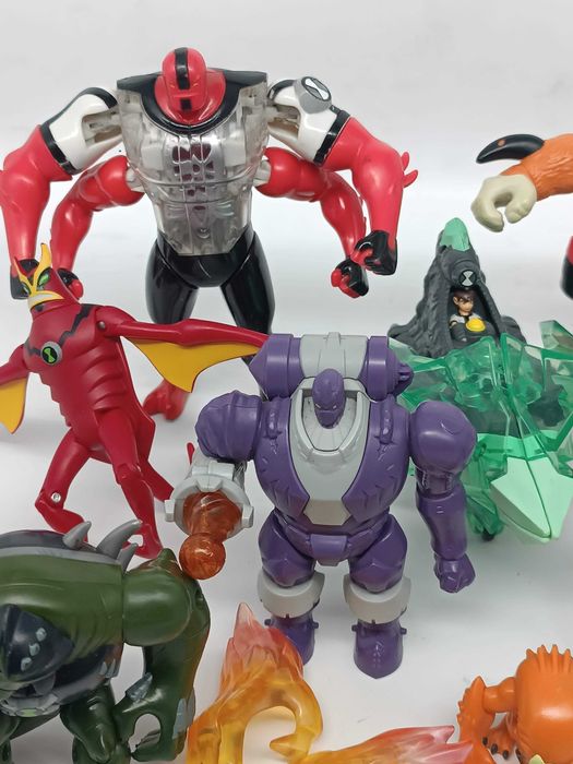 Zestaw 13 figurek Ben 10 oryginalne Bandai DARMOWA DOSTAWA