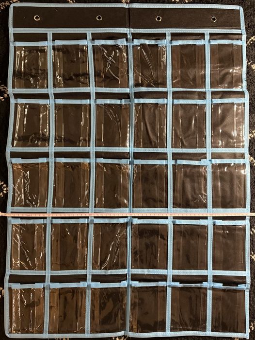 Wiszący organizer ścienny z kieszeniami – zestaw