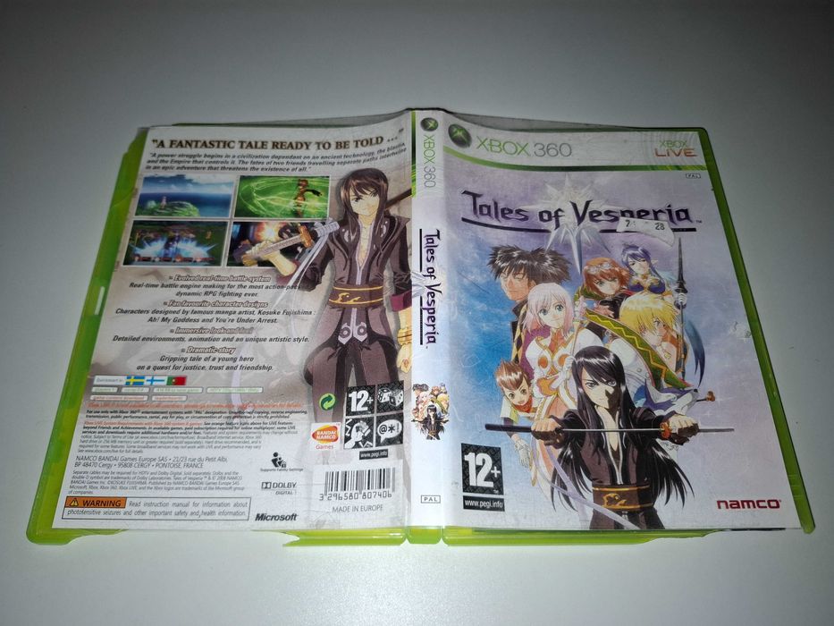 Tales of Vesperia [Tylko Opakowanie Bez Gry!] Xbox 360