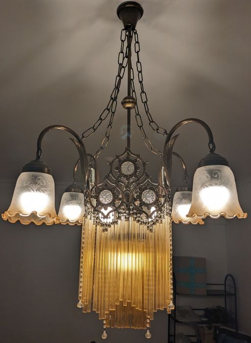 6 candeeiros como novos de 3 a 120€