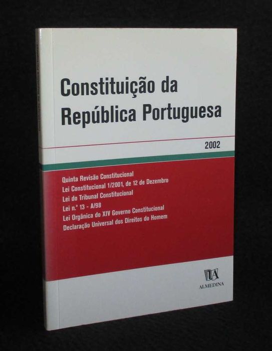 Livro Constituição da República Portuguesa 2002