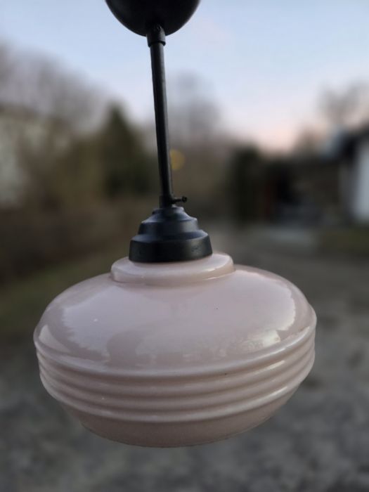 Lampa sufitowa art deco zwis