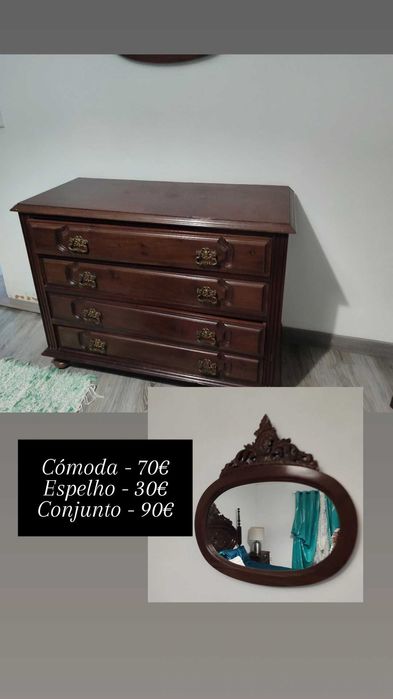 Cómoda + Espelho