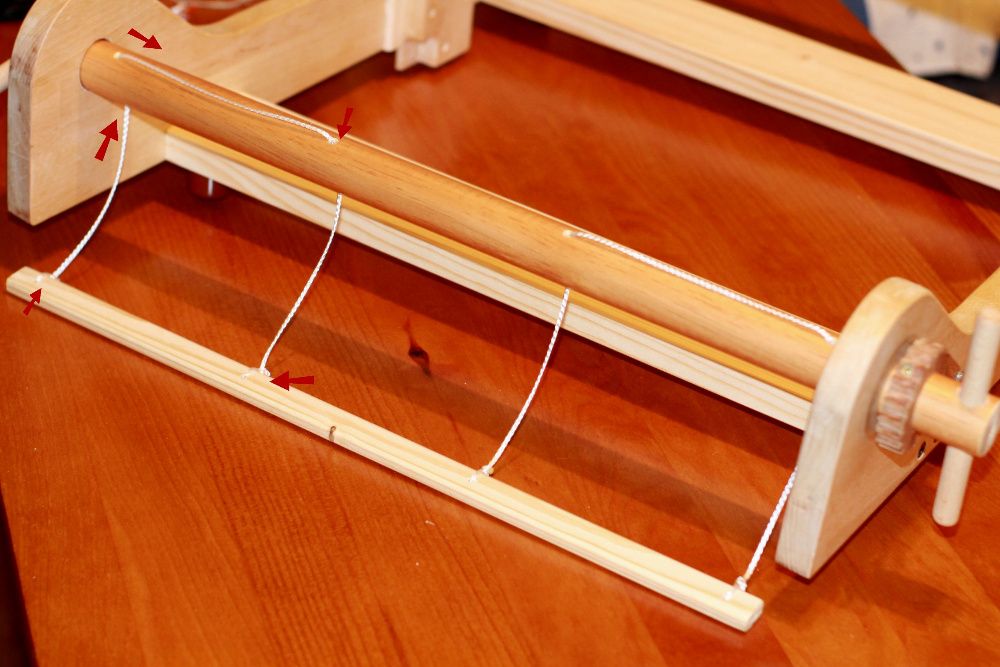 Tear KiKo de mesa, fabrico próprio.