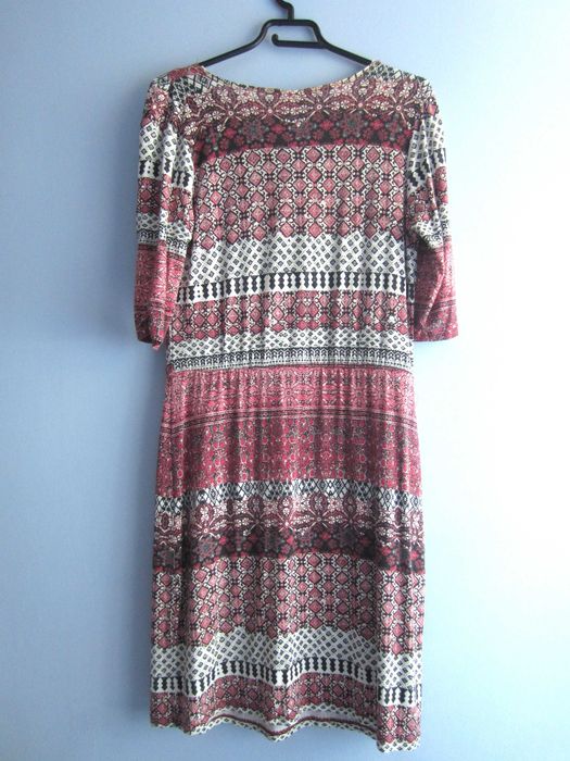 Wygodna sukienka na co dzień, wiskoza, rozm. S, Orsay