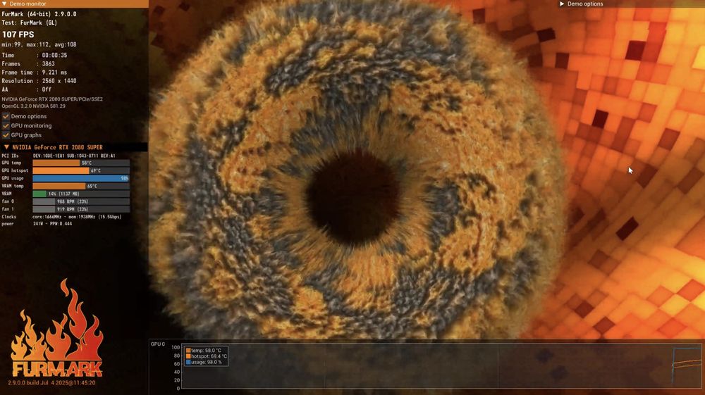 Strix RTX 2080 Super 8gb