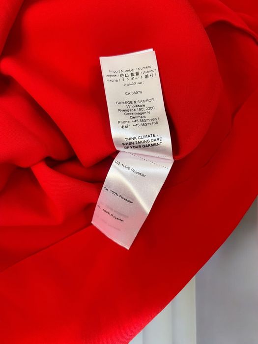 Samsoe Samsoe Gao Skirt roz. XXS czerwona spódnica