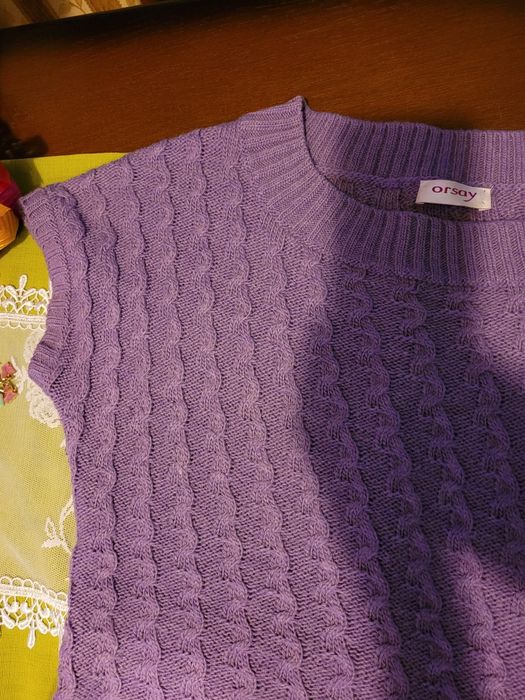 pulower sweter bezrękawnik Orsay rozmiar m