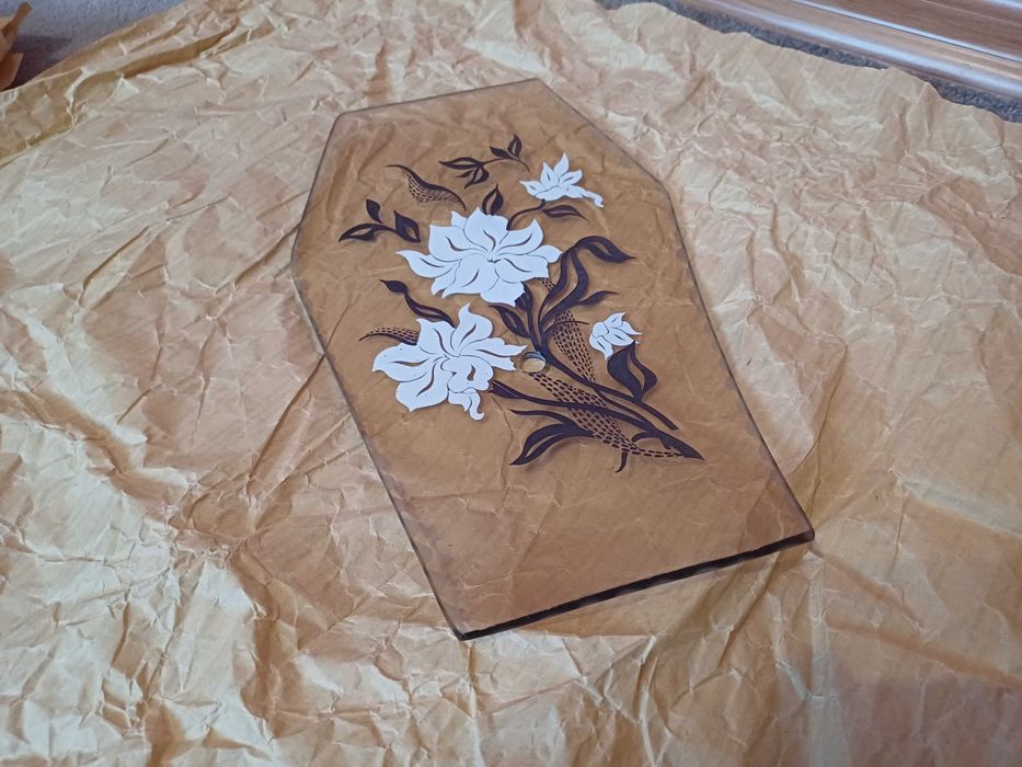 Żyrandol 3 ramienny z żarówkami LED + Dodatkowa osłona/klosz