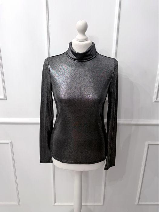 Golf w kolorze srebrnym rozmiar - 38 EUR M