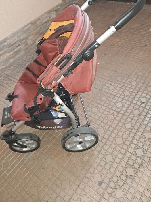 Wózek x Lander, all in one, w komplecie wszystkie dodatki