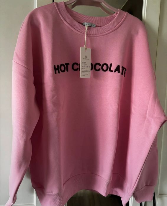 Nowa bluza Hot chocolate oversize