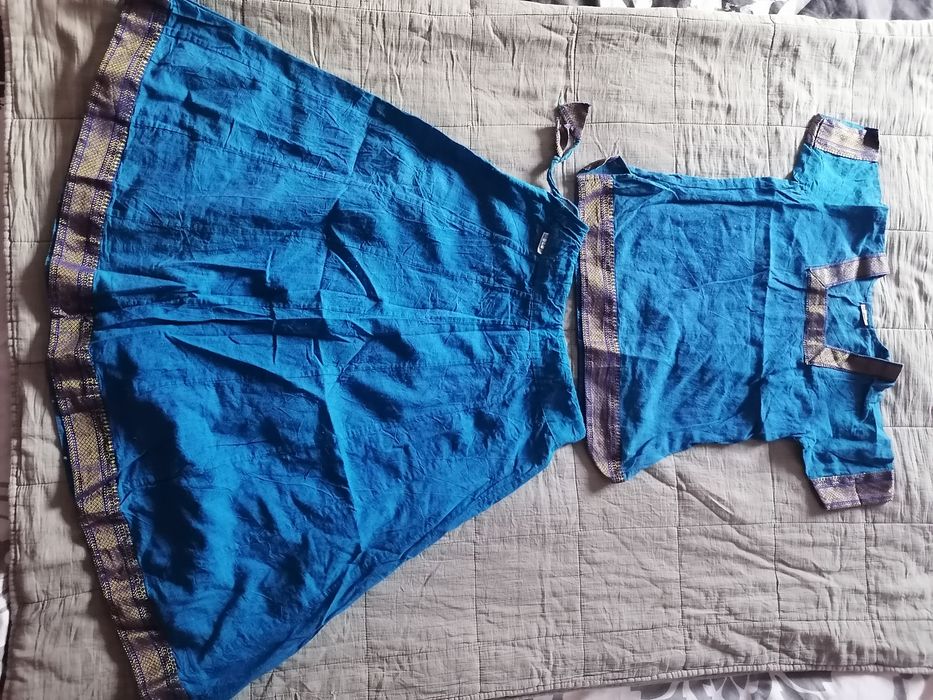 Strój dla dziewczynki indyjski rozmiar ok 116