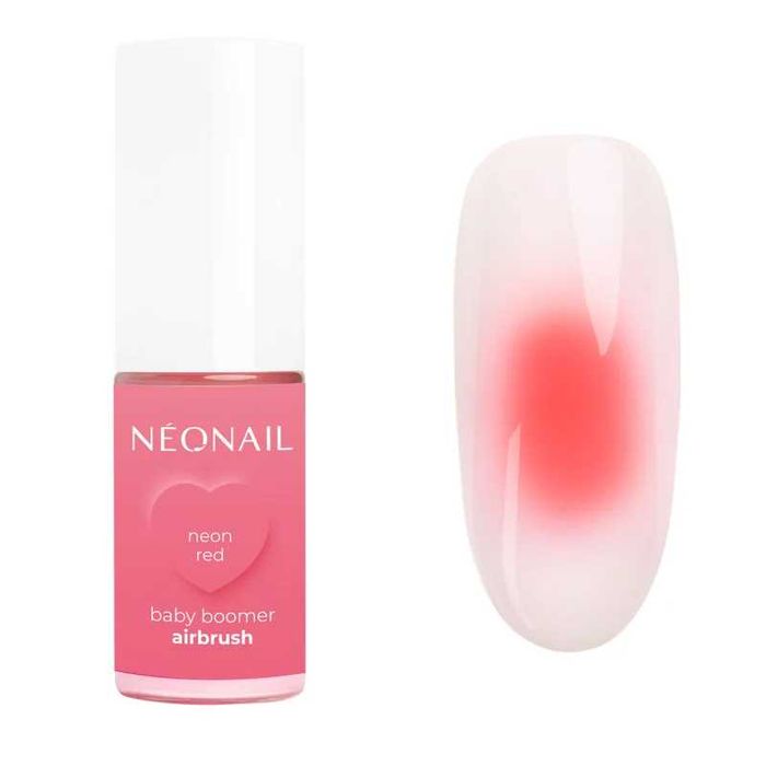 NEONAIL Baby Boomer Airbrush 5 g - Neon Red
