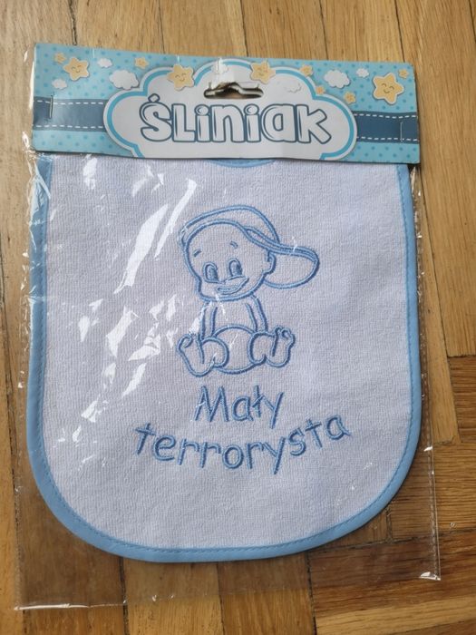 Śliniak "Mały terrorysta"