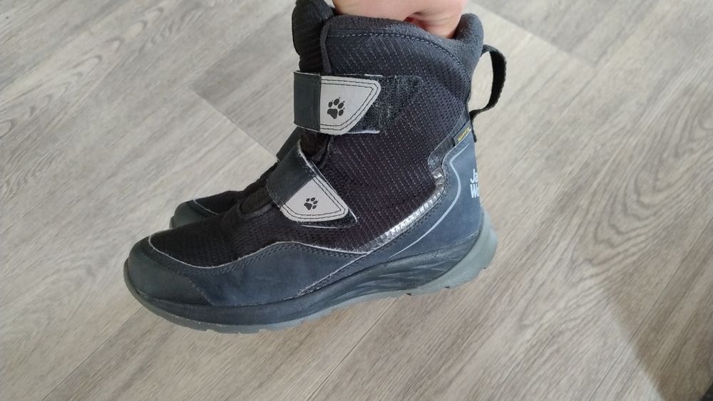 термо чоботи ботинки дитячі зимові Джек вольскін  jack wolfskin розмір