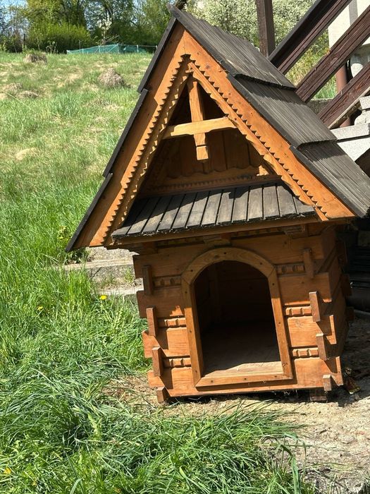 Goralska buda dla psa Ocieplona