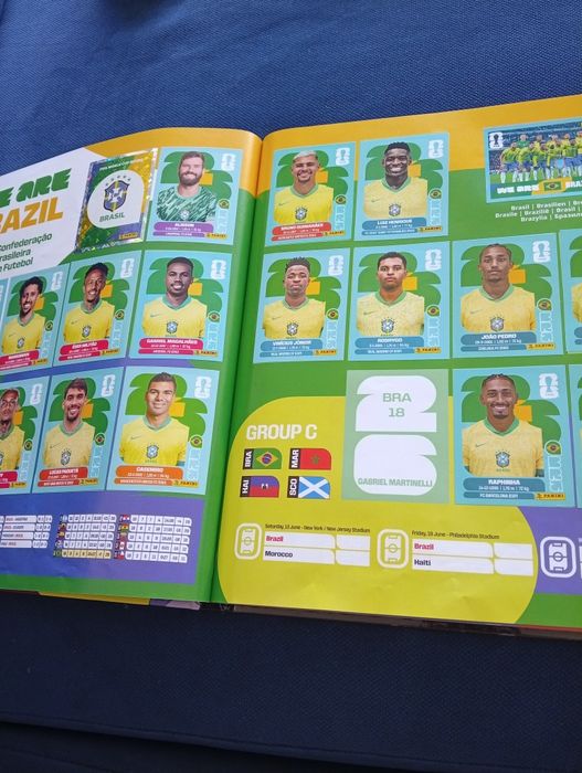 Álbum do mundial 2026 capa dura