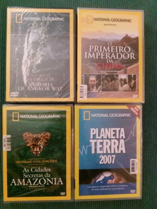 Filmes, séries e documentários em DVD