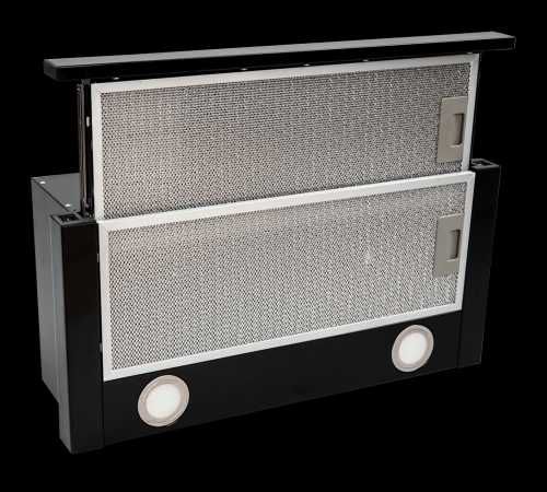 Витяжка GVT 114 B 50 телескоп. чорна 50 см. (GRUNHELM)