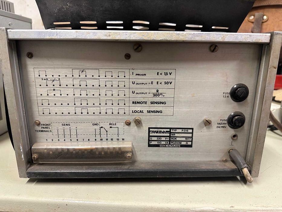 Zasilacz Meratronik P316 P-316 Meratronik 0,1-50 V
